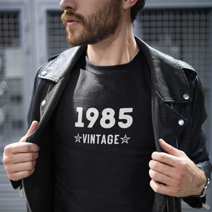 Vintage, geboortejaar, gepersonaliseerd cadeau, t-shirt van biologisch katoen, legende, verjaardag man, verjaardag opa, pepe, opi, verjaardag nonkel, verjaardag zoon, verjaardag broer