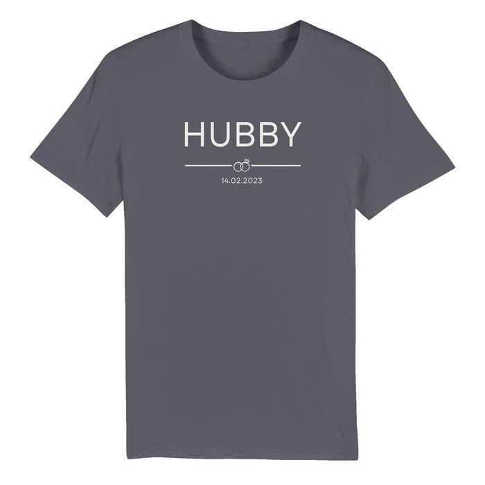 T-shirt biologisch katoen | Hubby & Trouwdatum