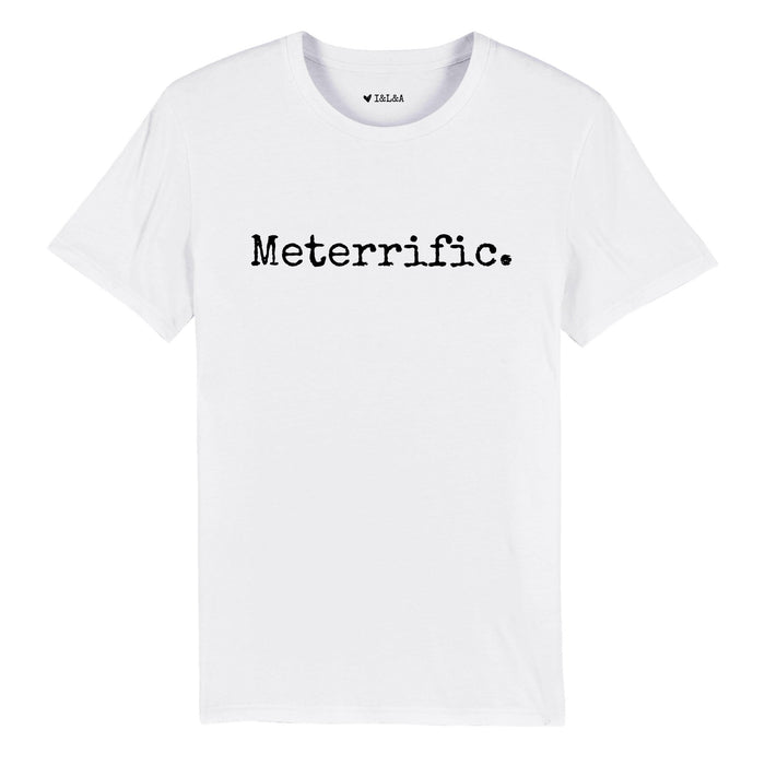 T-shirt organisch katoen | Meterrific | Eerste letters metekinderen binnenkant