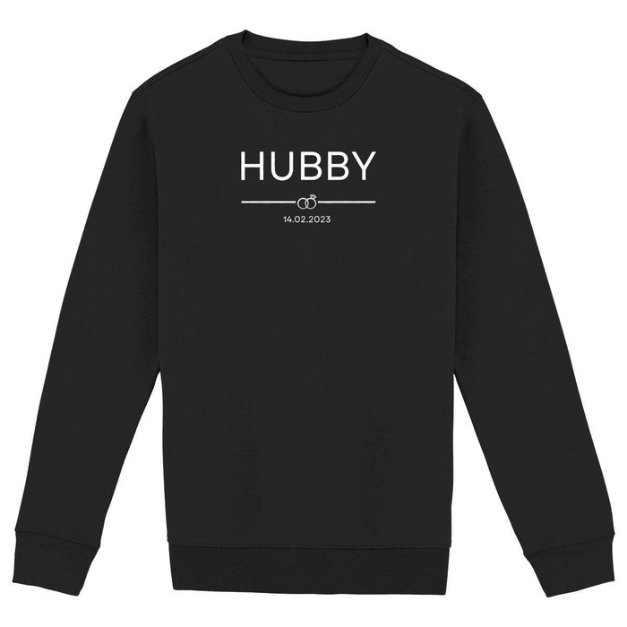 gepersonaliseerd cadeau huwelijk, matching truien, trouwdatum, gepersonaliseerde trui, gepersonaliseerd huwelijkscadeau, bruid en bruidegom, echtgenoot en echtgenote, hubby, bruidegom