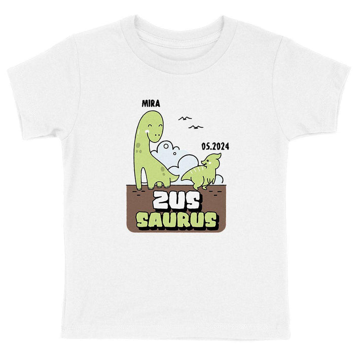 Zus Saurus, t-shirt van organisch katoen, zusaurus